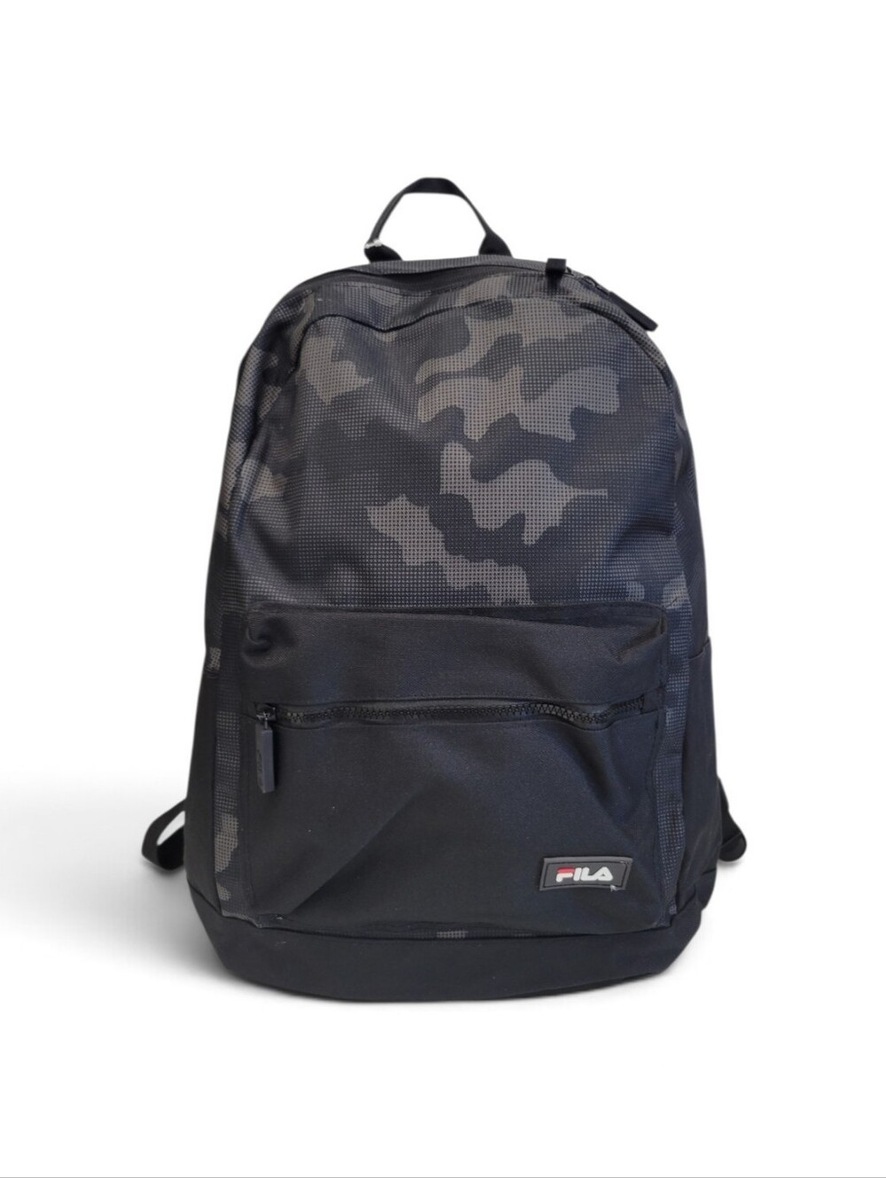 NEW! FILA Black Camouflage Everdeen Backpack, For Everyday Use/Back To School